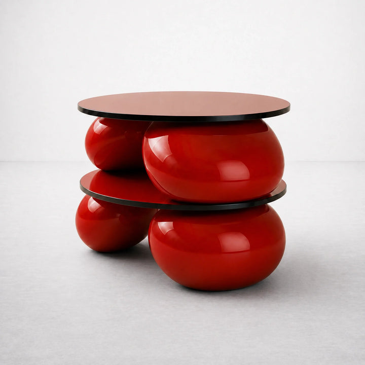 Bolla Rossa Side Table by Interior Moderna - view 6