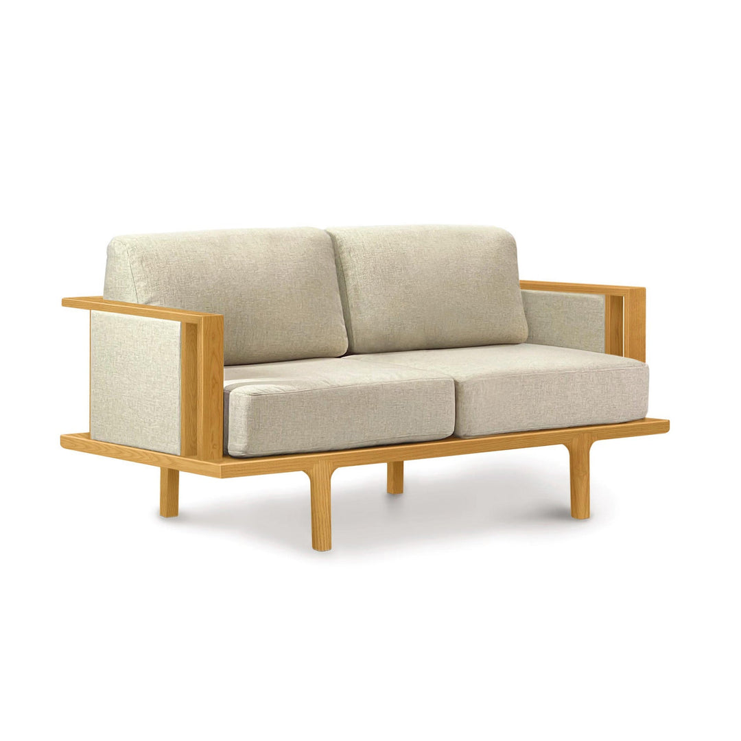Sierra Loveseat with Upholstered Panel by Copeland Furniture