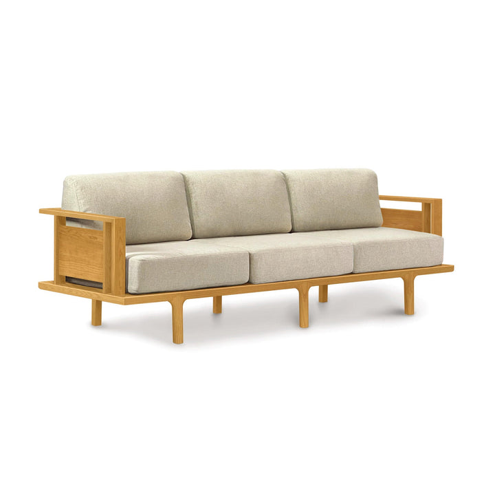 Sierra Sofa with Wood Panel by Copeland Furniture