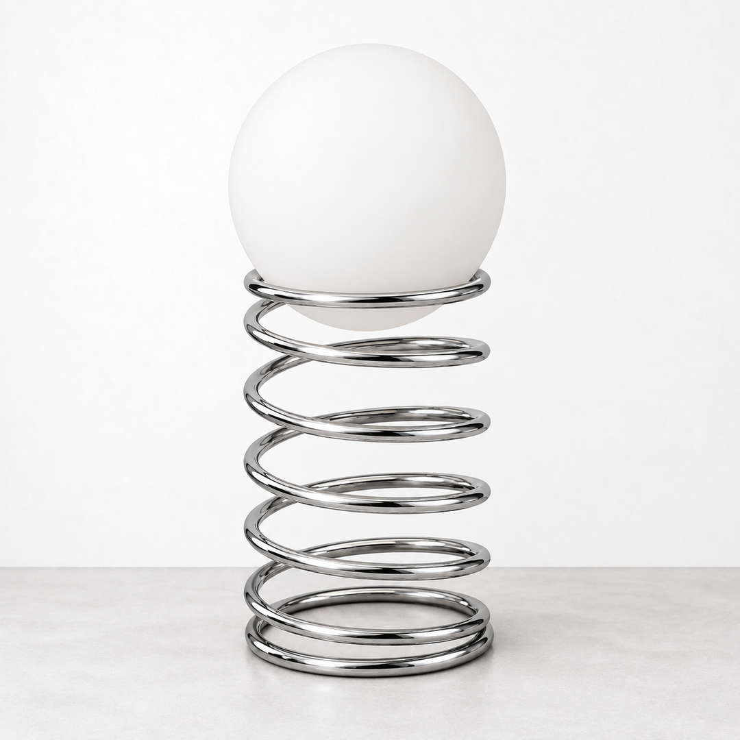 Spiral Spring Table Lamp by Interior Moderna - view 3