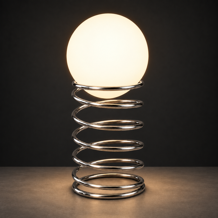 Spiral Spring Table Lamp by Interior Moderna - view 2
