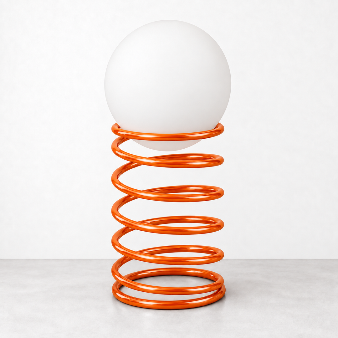 Spiral Spring Table Lamp by Interior Moderna - view 7
