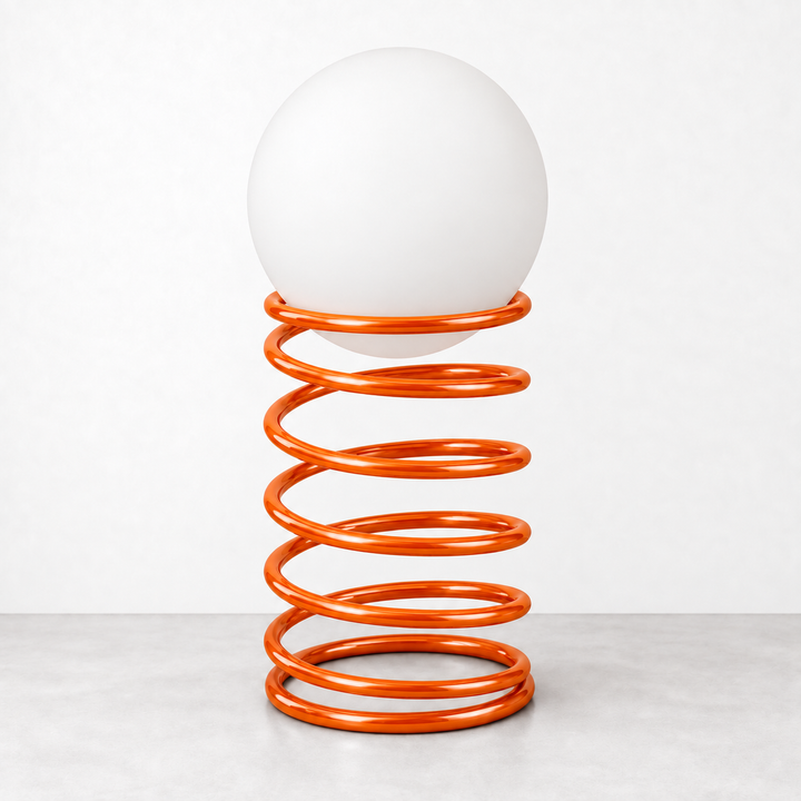 Spiral Spring Table Lamp by Interior Moderna - view 7