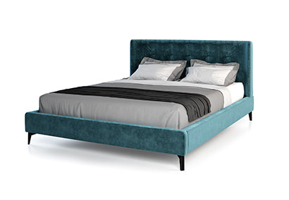 Bed Luna Light Walnut Colibri
