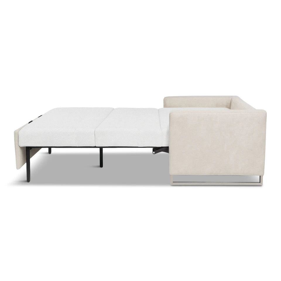 Sulley Silver Sleeper Sleeper Sofas American Leather