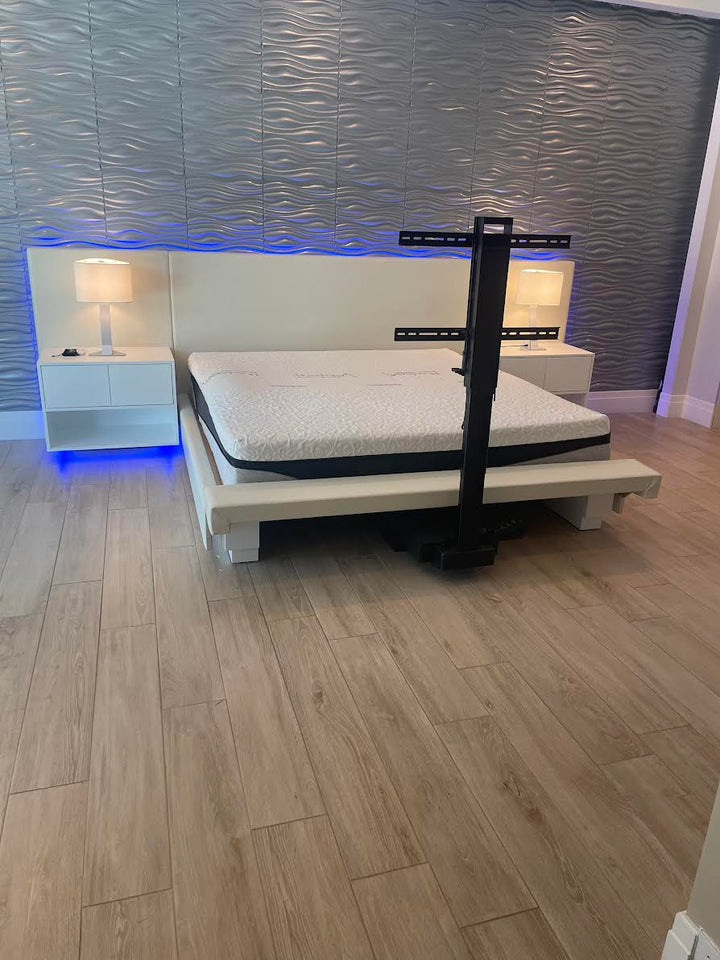 Melrose TV Lift Bed Modern Beds Modern Studio