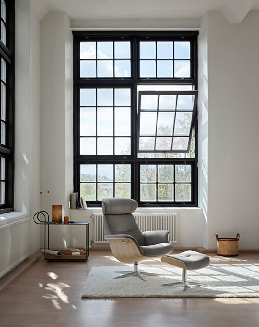 Timeout Taupe — Evita taupe / untreated oak (conform.se)