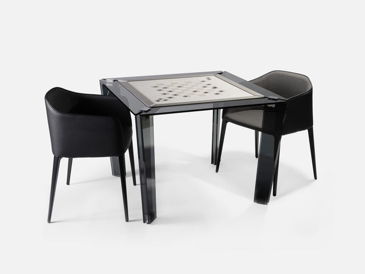 Tuttuno Dark Multi-Game Table by Impatia in a modern interior