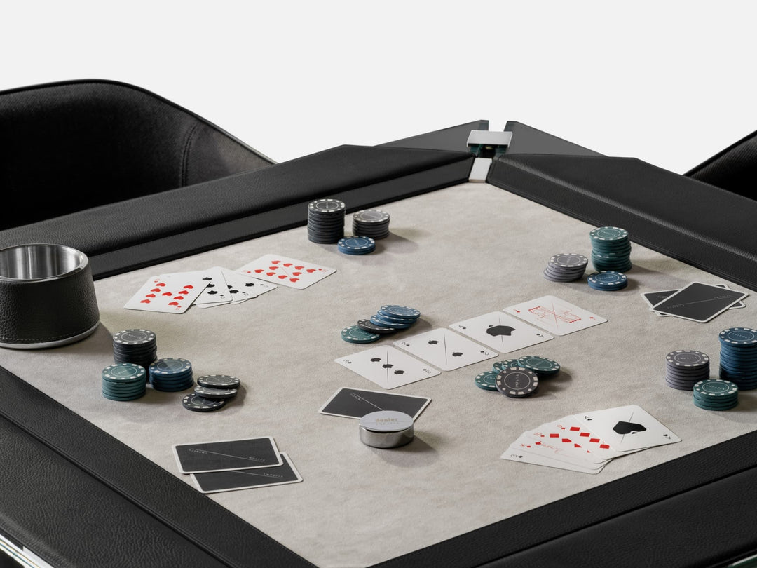 Tuttuno Dark Multi-Game Table by Impatia in a modern interior