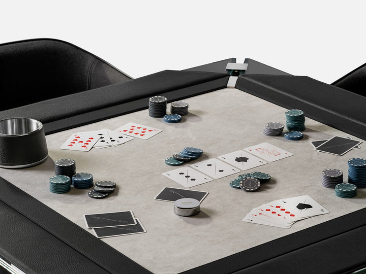 Tuttuno Dark Multi-Game Table by Impatia in a modern interior
