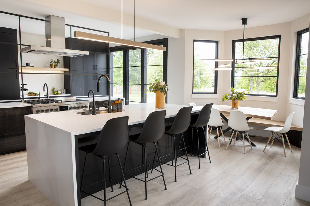 Una LED Linear Pendant Linear Pendants Cerno