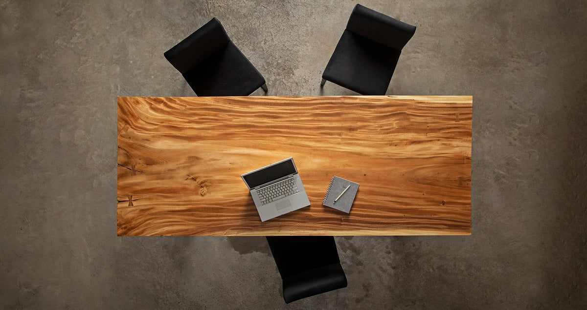 Phillips Collection Origins slab dining table