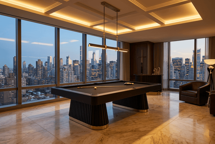 Nora Modern Slate Pool Table