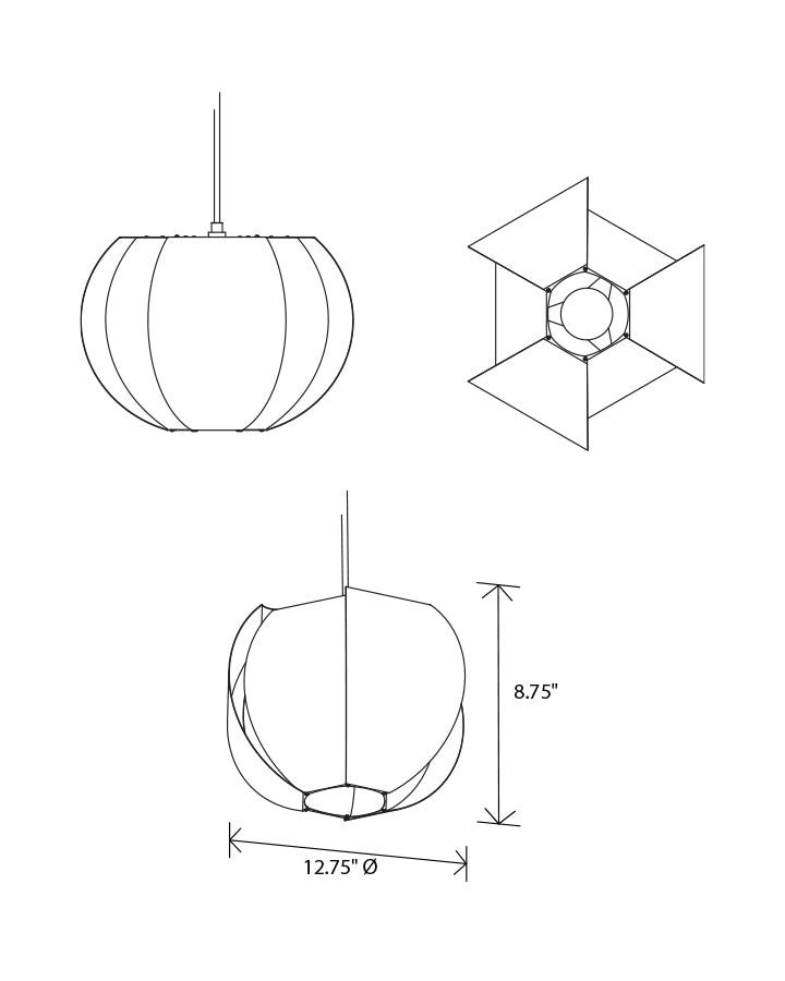 Veris LED Pendant Pendants Cerno