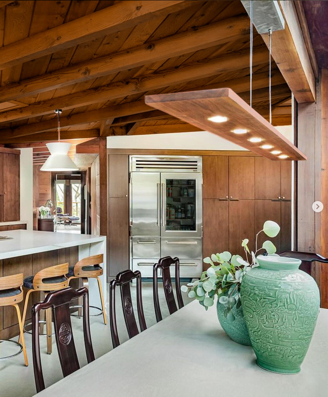 Vix LED Linear Pendant by Cerno Pendants Cerno