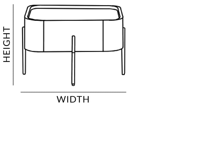 Wave Night Table Colibri
