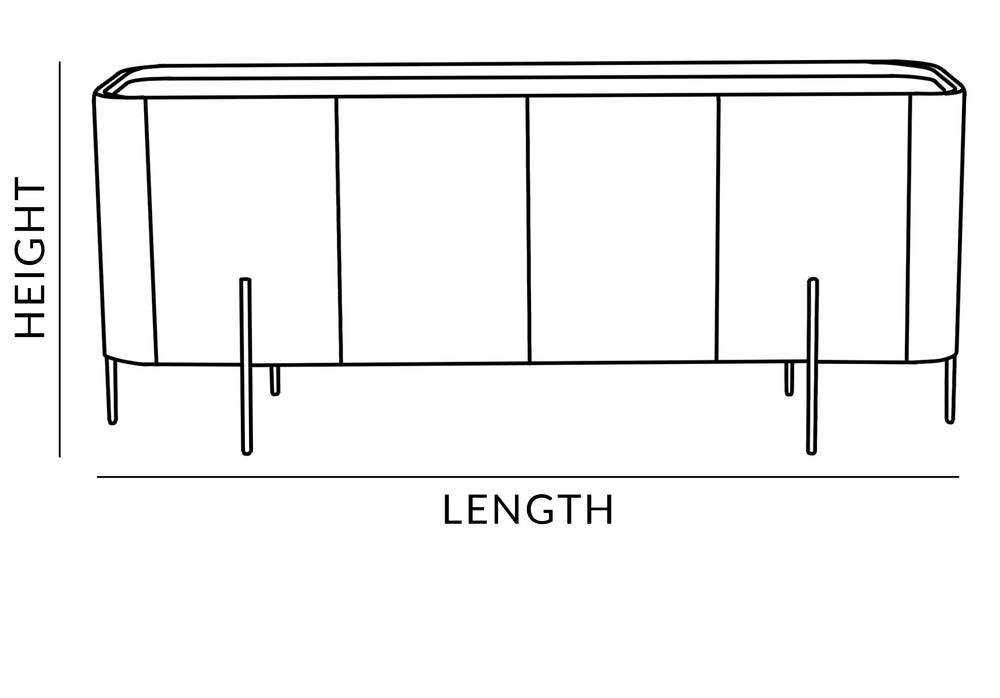 Wave XL Sideboard Colibri