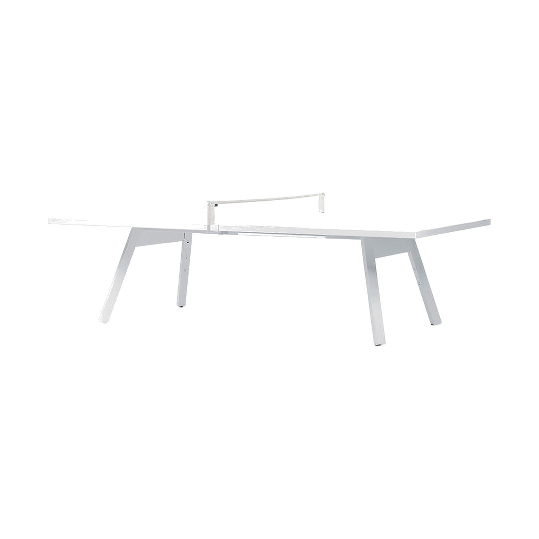 You and Me Monochrome Standard ping pong table Traffic White cutout on white background by RS Barcelona