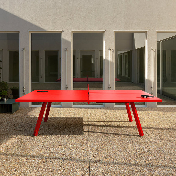 You and Me Monochrome ping pong table lifestyle 1 by RS Barcelona