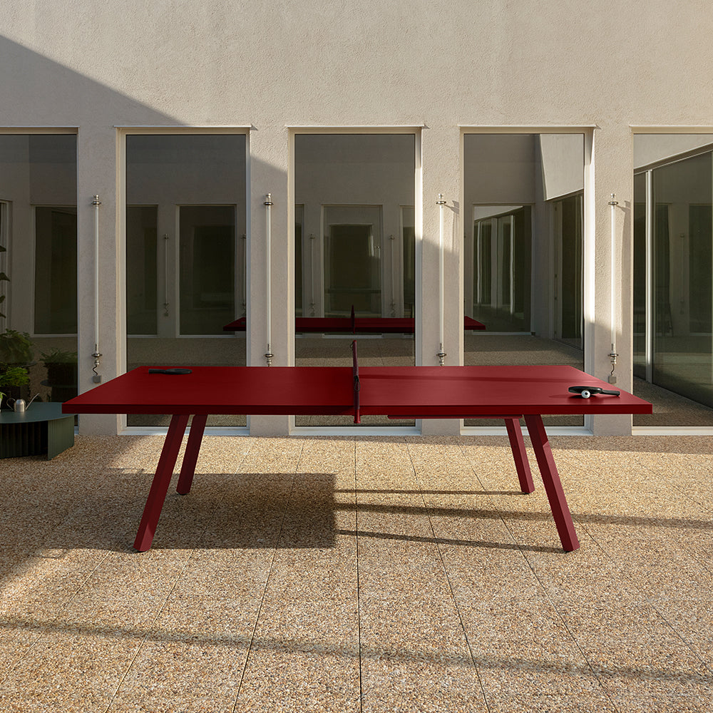 You and Me Monochrome ping pong table lifestyle 4 by RS Barcelona