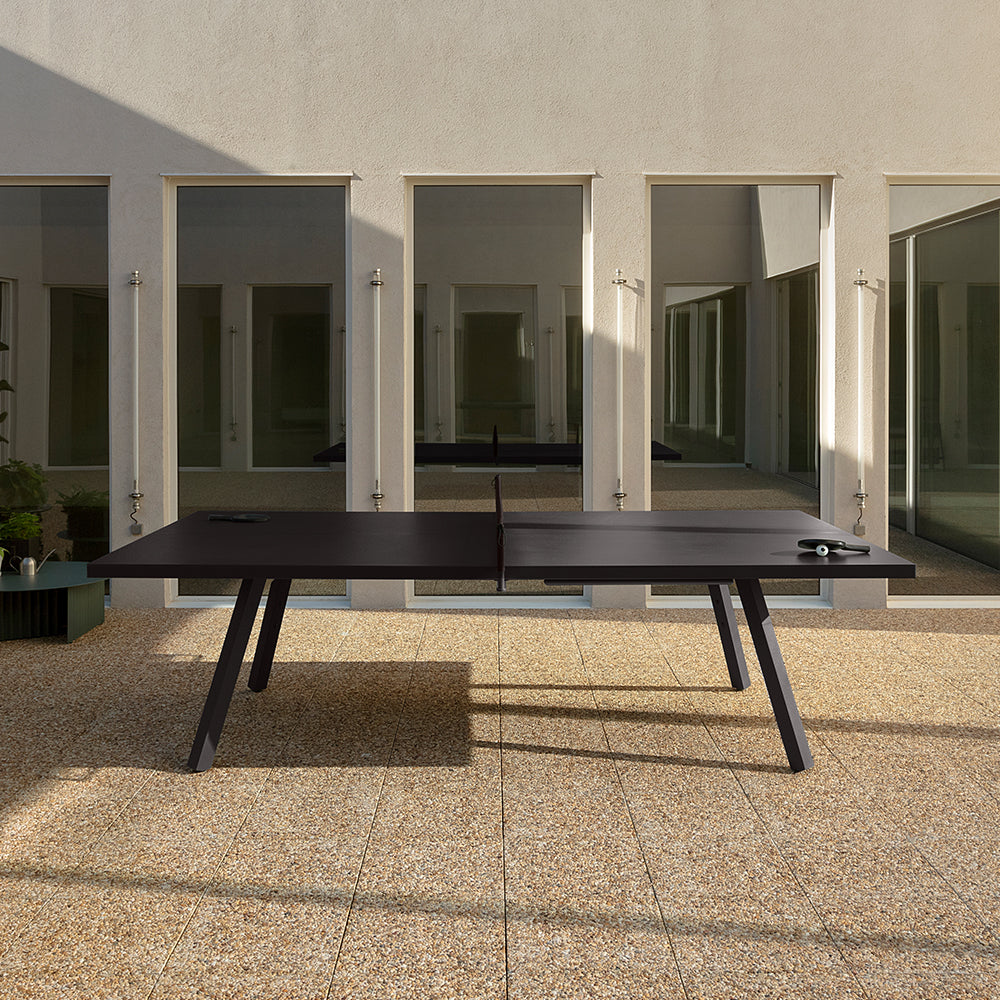 You and Me Monochrome ping pong table lifestyle 7 by RS Barcelona