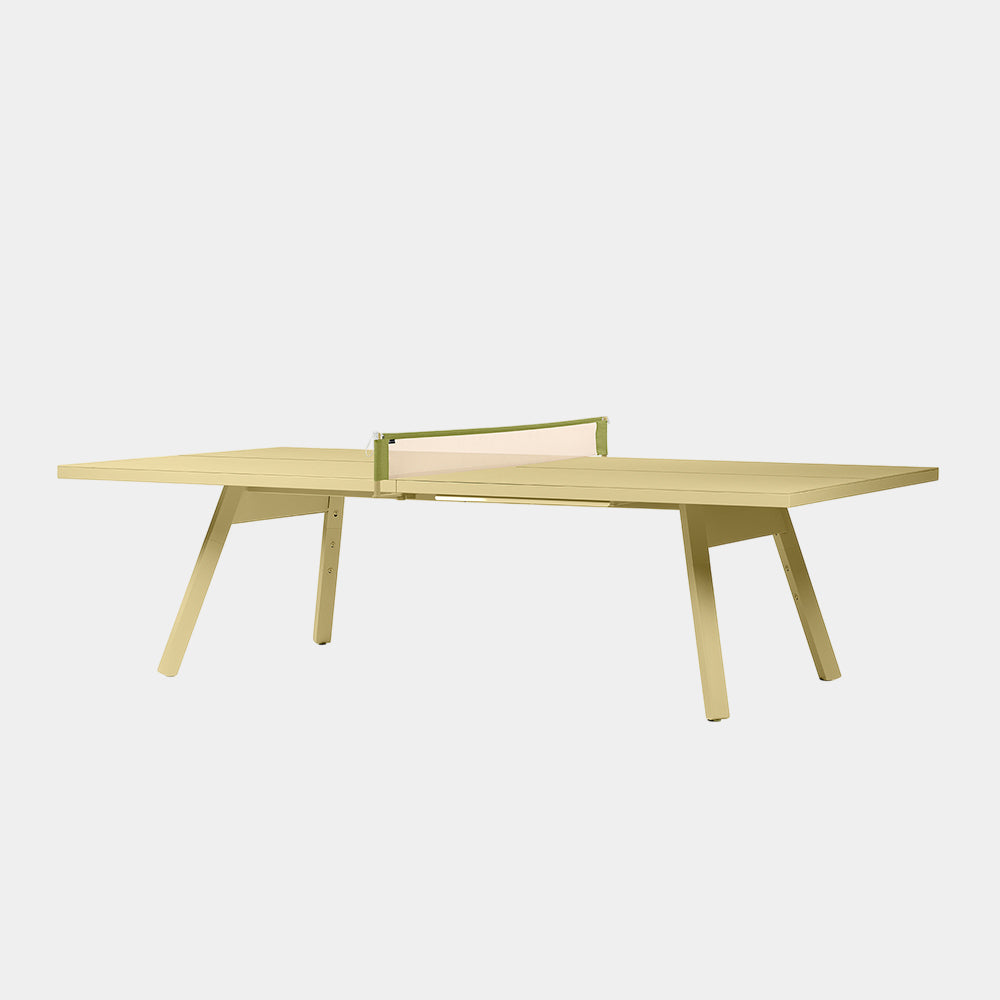 You and Me Monochrome Standard Color Scheme Green Beige by RS Barcelona