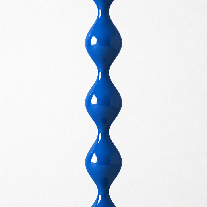 Zara Groove Floor Lamp | Blue by Interior Moderna