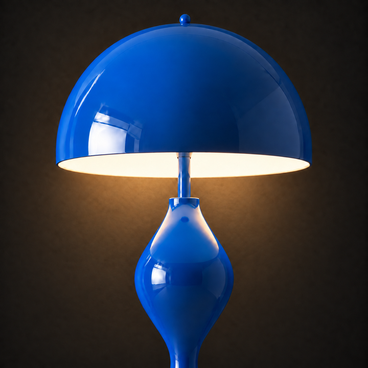 Zara Groove Floor Lamp | Blue by Interior Moderna - view 4