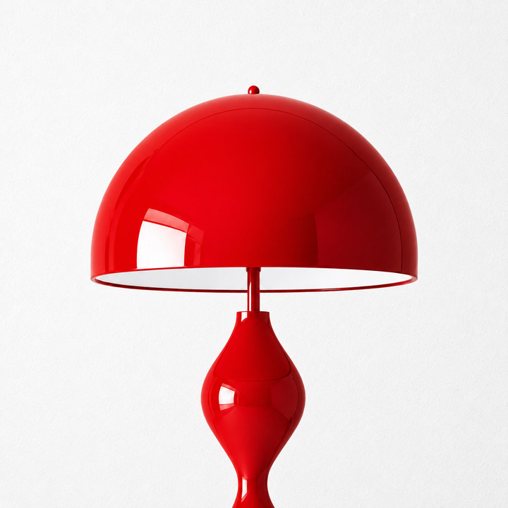 Zara Groove Floor Lamp | Red by Interior Moderna - view 5