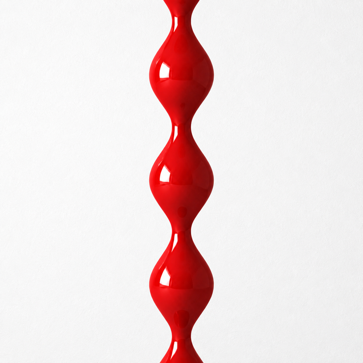 Zara Groove Floor Lamp | Red by Interior Moderna