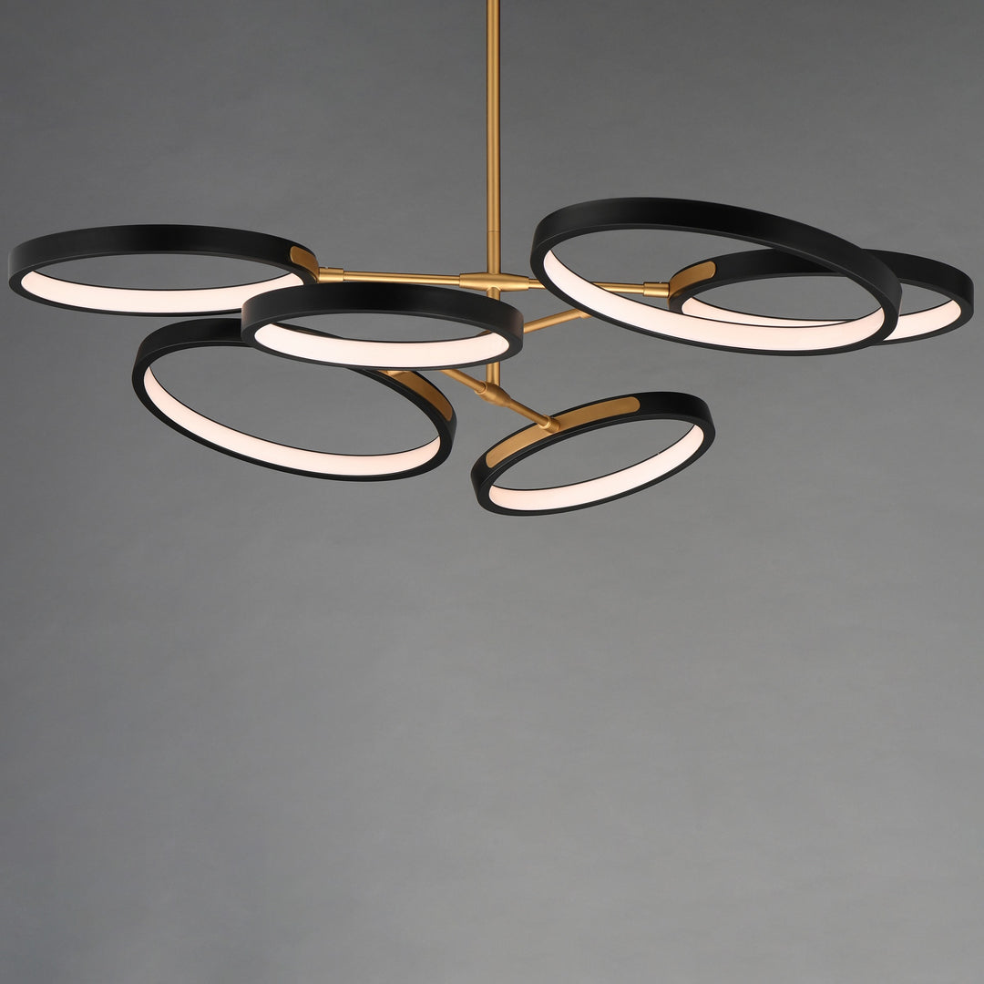 Hoopla 6-Light LED Pendant 254328 by Studio M Lighting – lifestyle