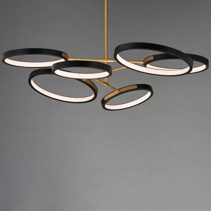 Hoopla 6-Light LED Pendant 254328 by Studio M Lighting – lifestyle