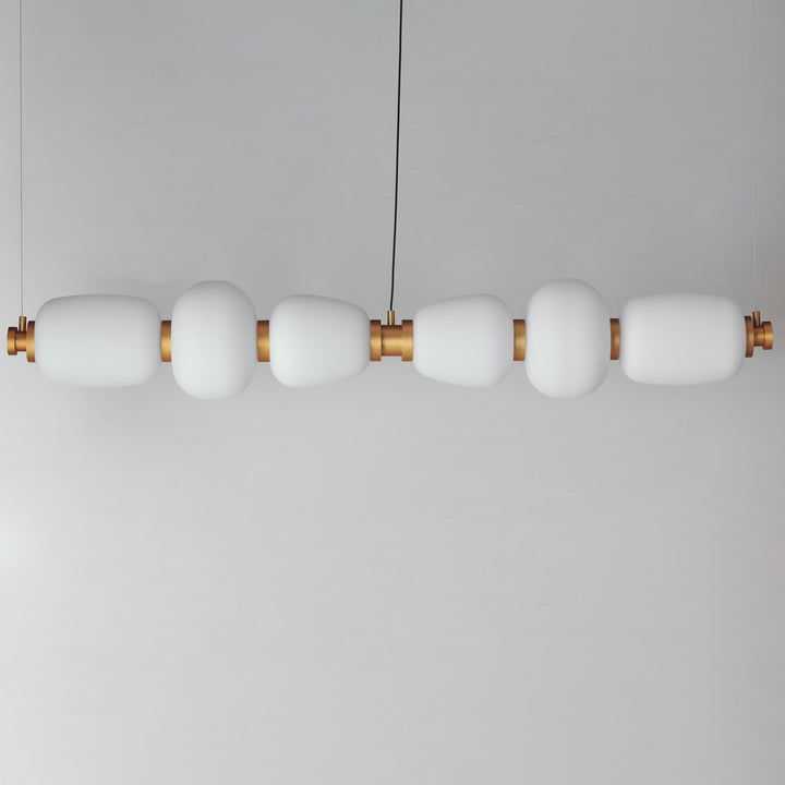 Soji 60 LED Linear Pendant by Studio M Lighting – lifestyle