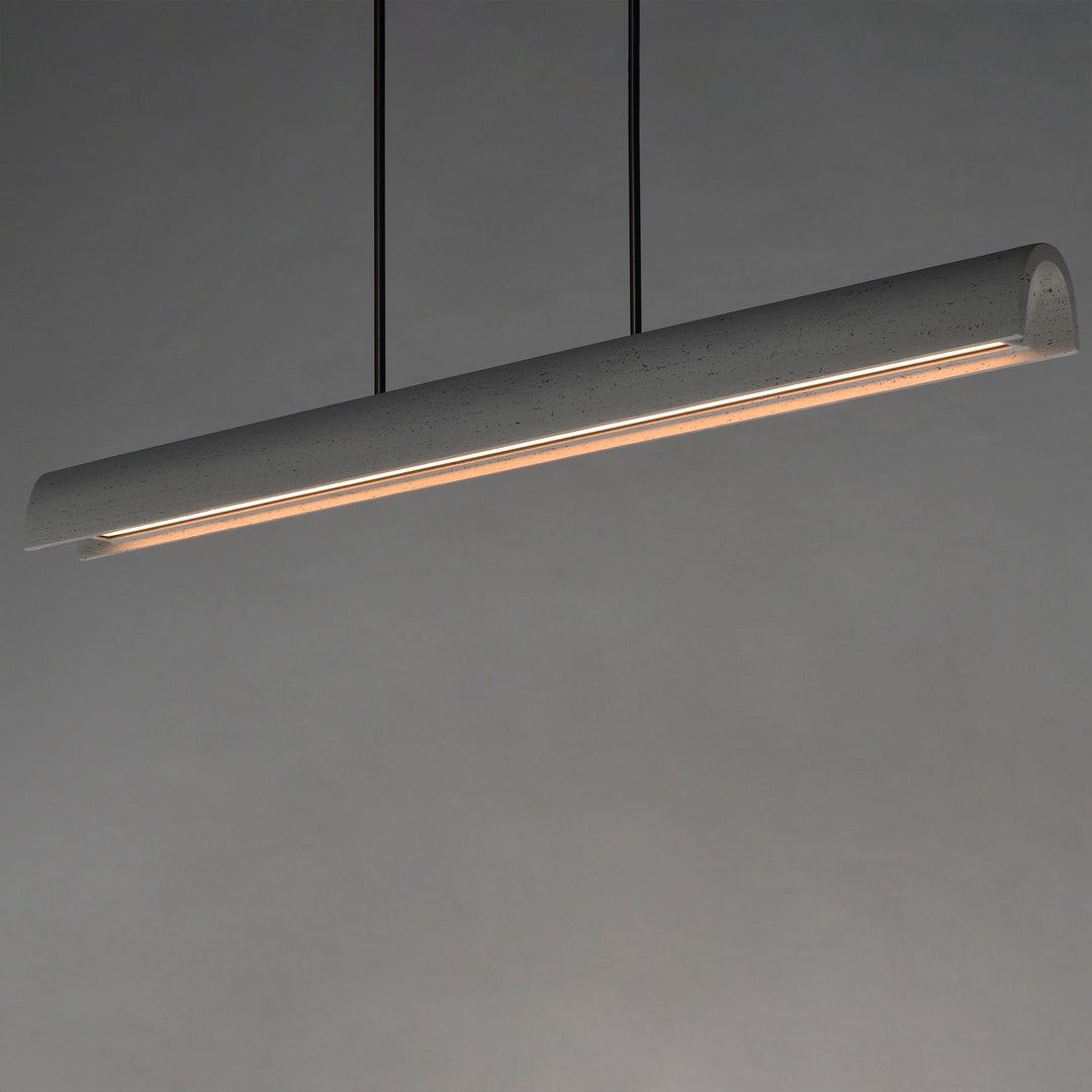 Matera 60 LED Linear Arch Pendant by Studio M Lighting – lifestyle