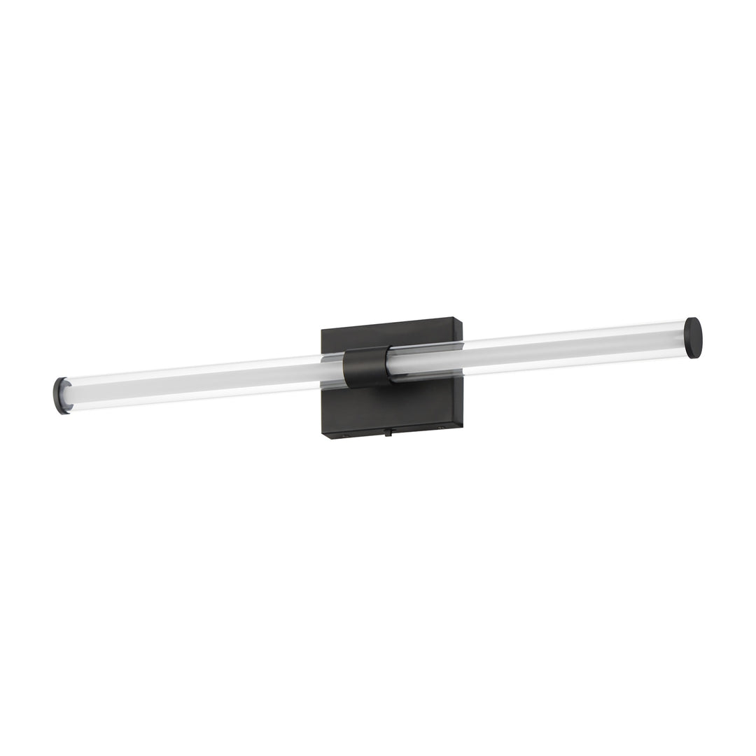 Fuse 30" LED Bath Vanity CCT Select by Studio M Lighting in Black