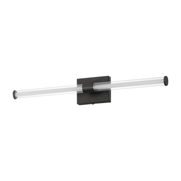 Fuse 30" LED Bath Vanity CCT Select by Studio M Lighting in Black