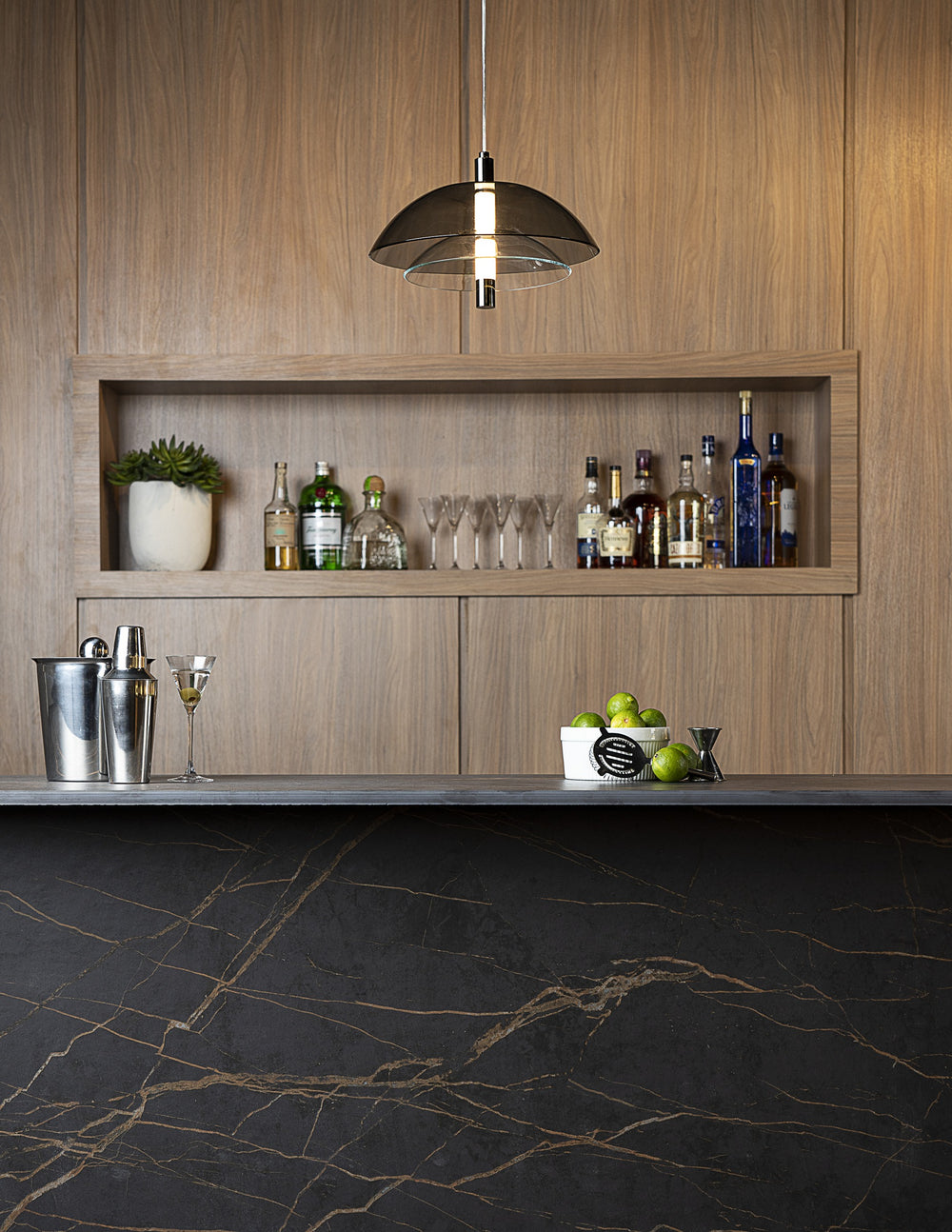 Arya Single Pendant - Clear by Studio M Lighting – lifestyle