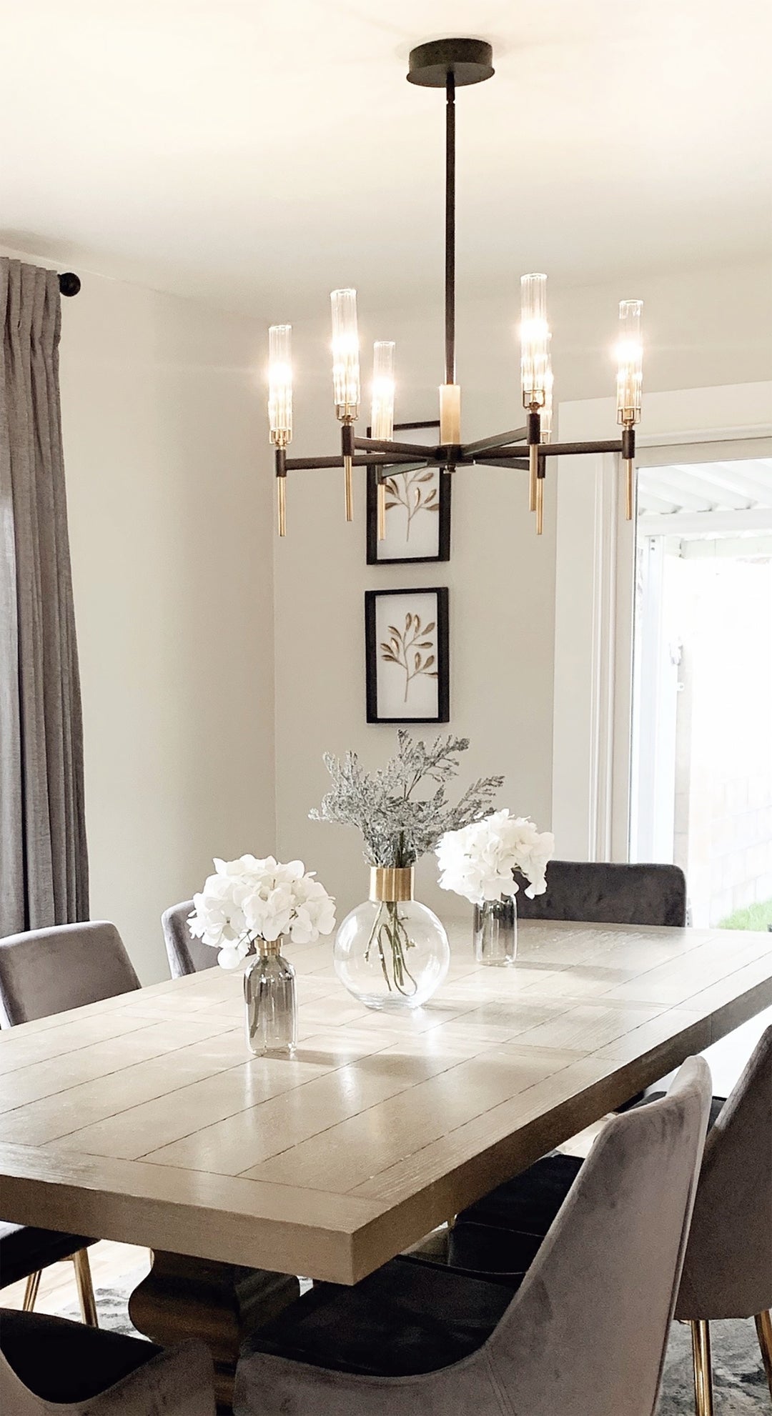 Flambeau 6-Light Chandelier 166125 by Studio M Lighting – lifestyle