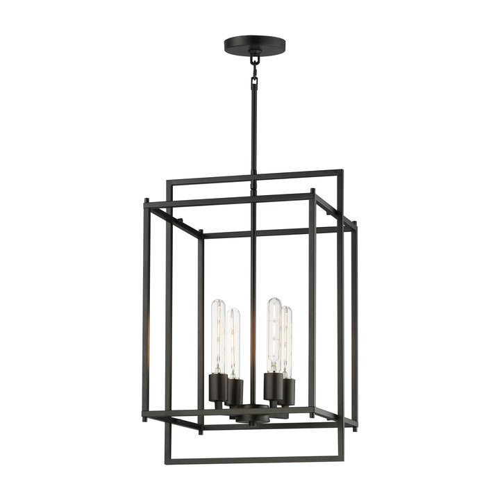 Gridline Large Pendant by Studio M Lighting in Black