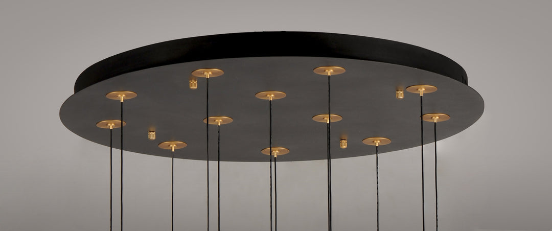 Newton LED 12-Light Pendant by Studio M Lighting – lifestyle