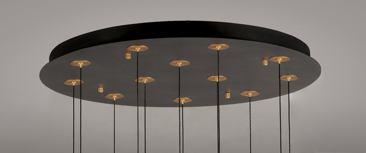 Newton LED 12-Light Pendant by Studio M Lighting – lifestyle
