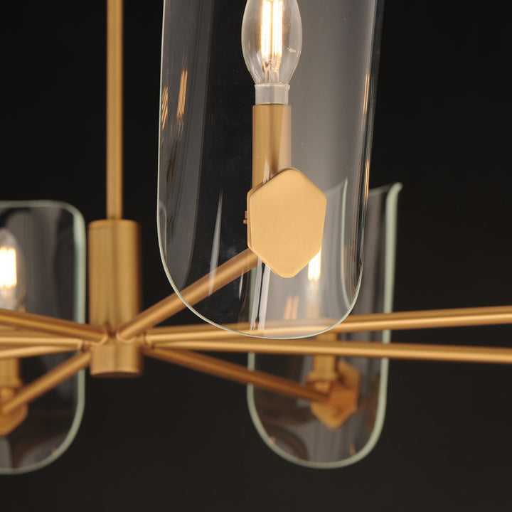 Armory 8-Light Chandelier by Studio M Lighting – lifestyle