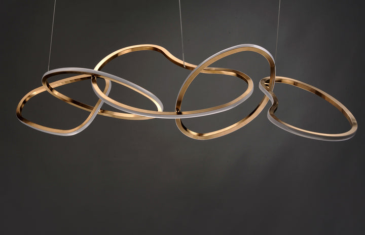 Unity 5-Light LED Pendant by Studio M Lighting – lifestyle