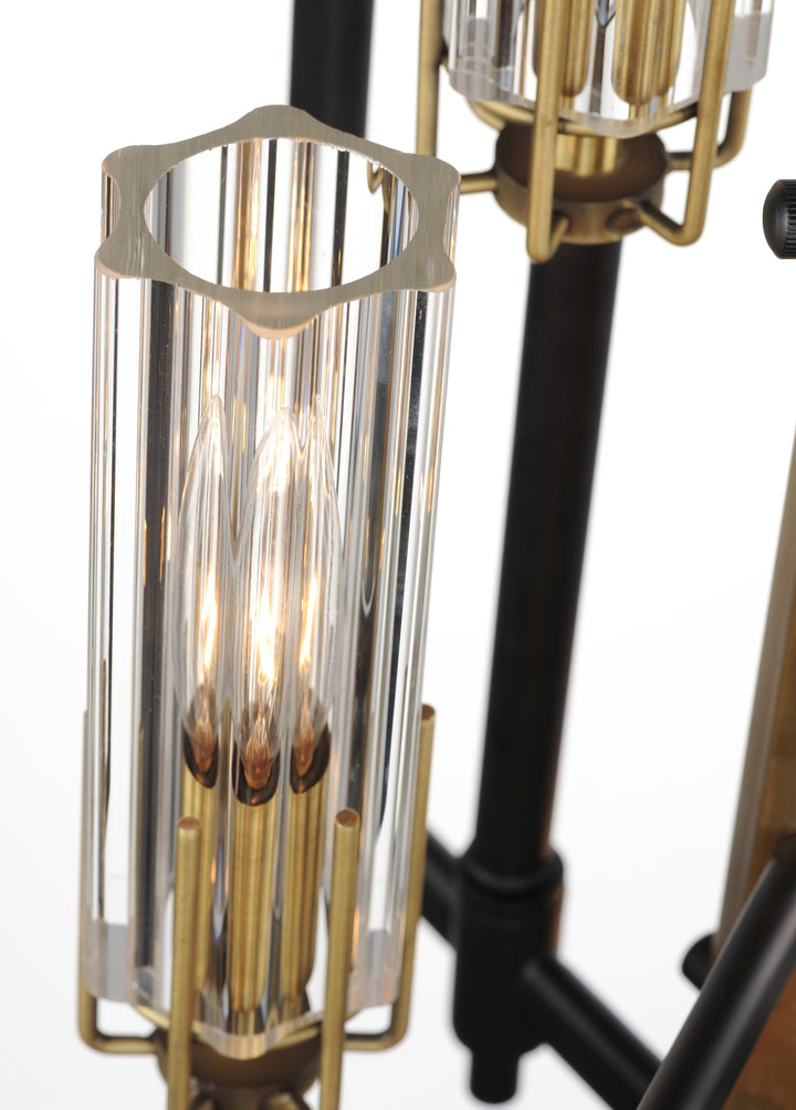 Flambeau 4-Light Chandelier by Studio M Lighting – lifestyle