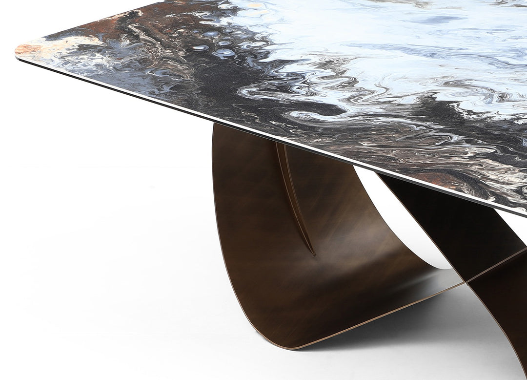 Tiffany Dining Table by Whiteline Modern Living – lifestyle