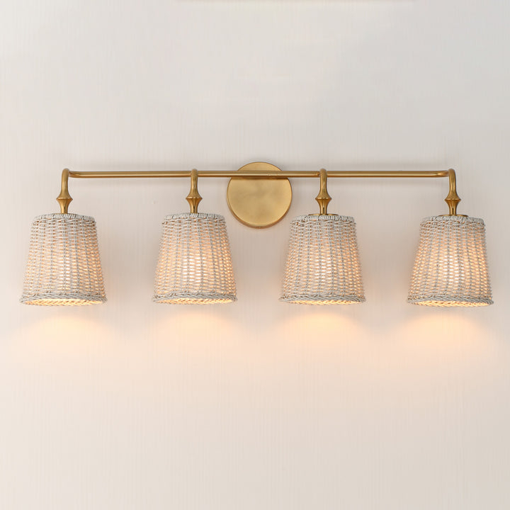 Baja 4-Light Bath Vanity by Studio M Lighting – lifestyle
