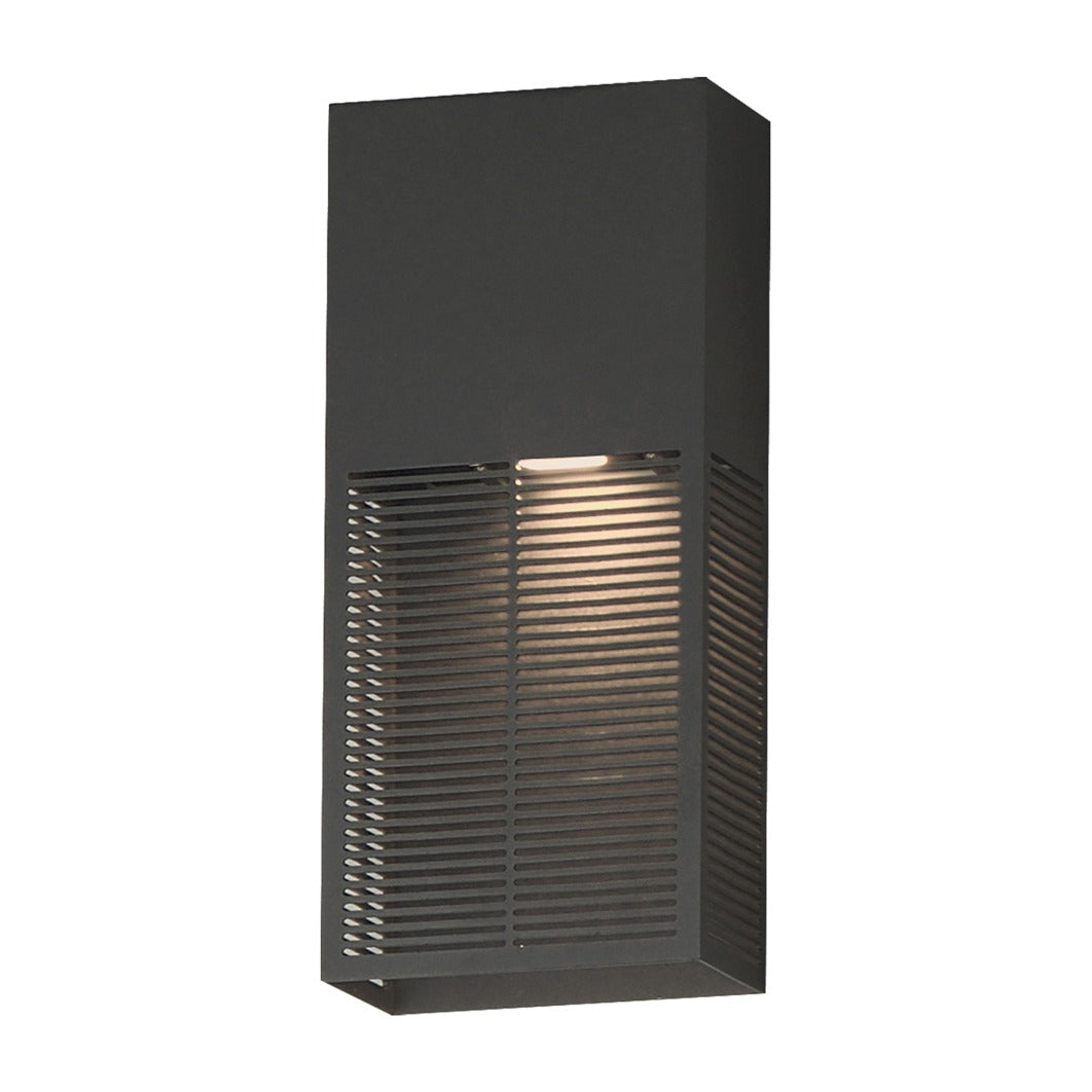 Grate 14 LED Outdoor Wall Sconce by Studio M Lighting in Architectural Bronze