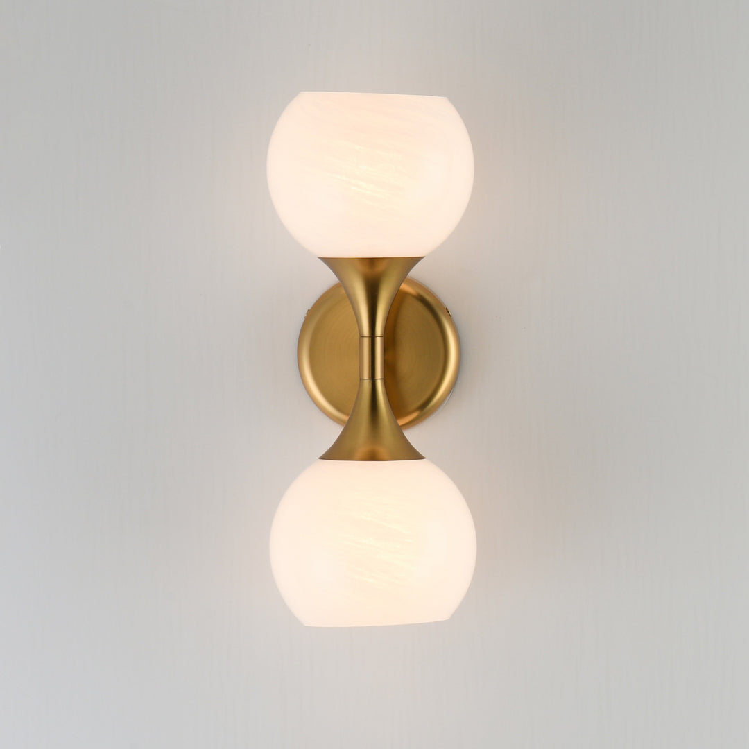 Neve 2-Light Wall Sconce by Studio M Lighting – lifestyle