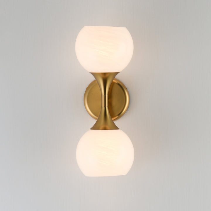 Neve 2-Light Wall Sconce by Studio M Lighting – lifestyle