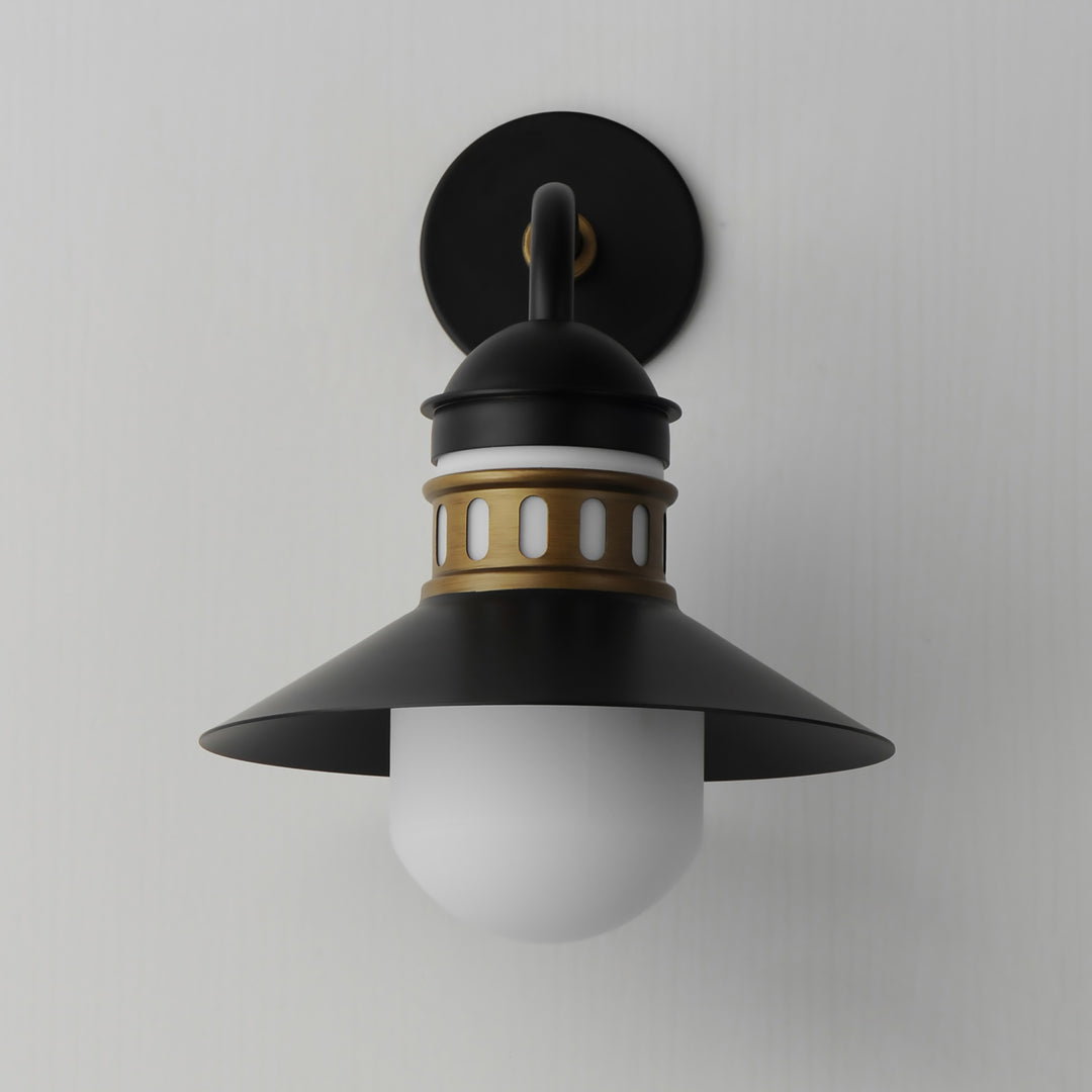 Admiralty 1-Light Outdoor Wall Sconce 365124 by Studio M Lighting – lifestyle